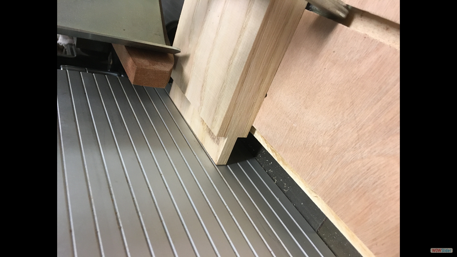 réalisation des tenons.