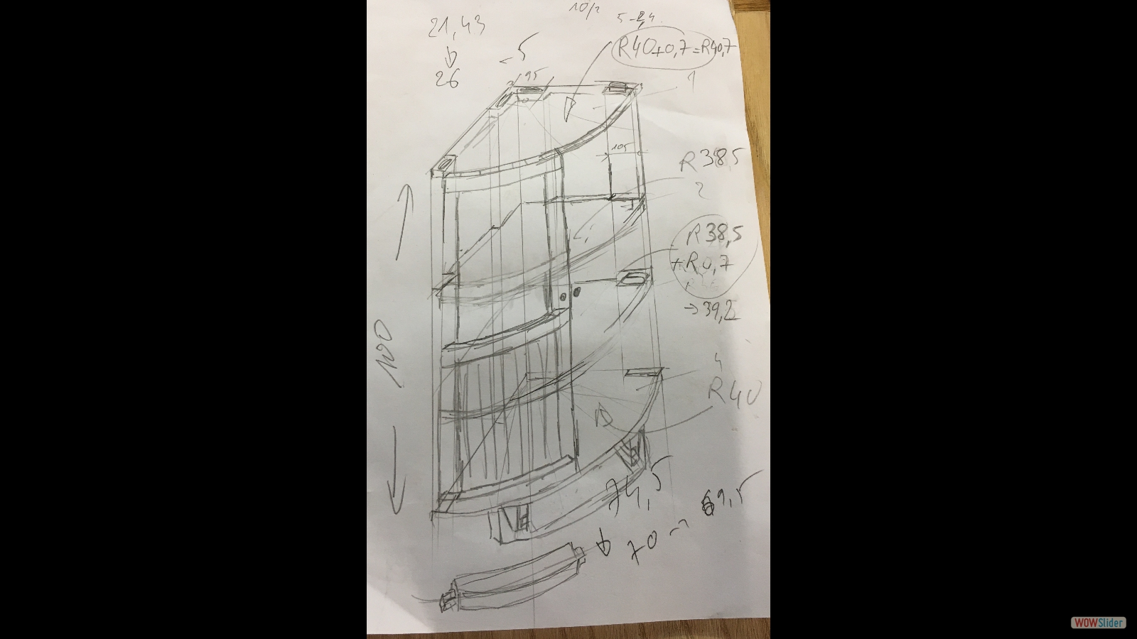 Voici toutes les côtes pour refaire le même.....