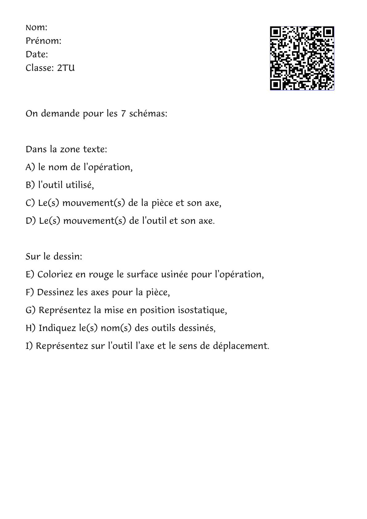 Evaluation.